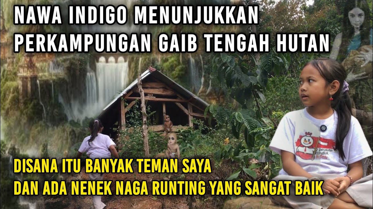 Ngeri !! Nawa Indigo menunjukkan lokasi perkampungan Gaib ditengah Hutan Angker