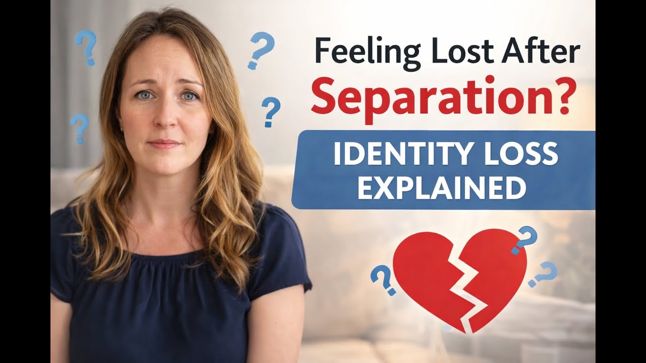 Why Separation Makes You Feel Lost (Identity Loss Explained)