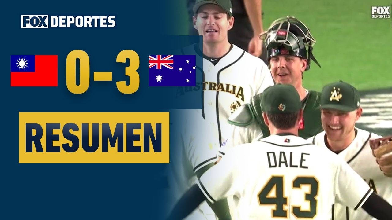 🤩🇦🇺 AUSTRALIA SONRÍE EL PRIMER DÍA | China Taipéi 0-3 Australia | HIGHLIGHTS | WBC 2026