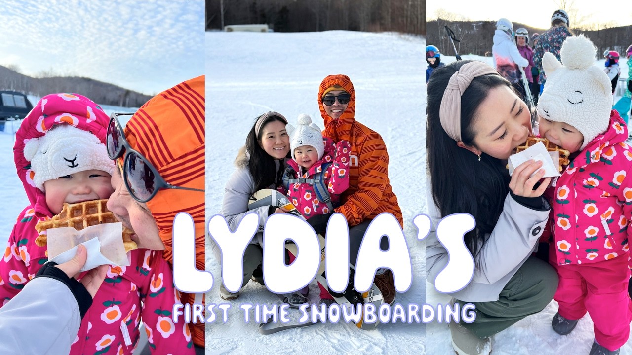 Lydia's First Time Snowboarding | Feb 2026