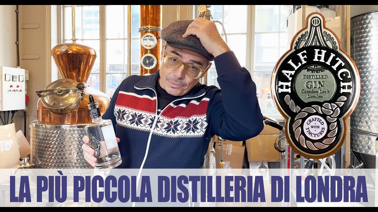 Micro distilleria nel centro di Londra.