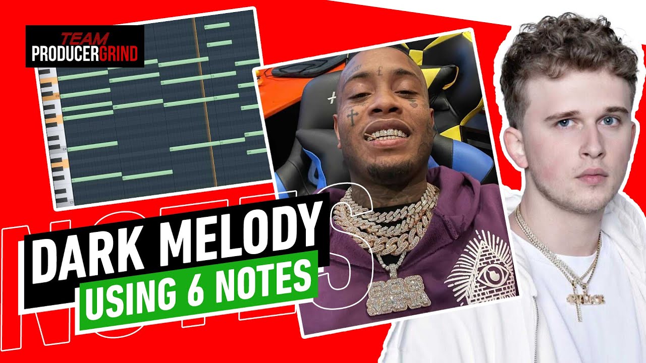 How To Make DARK MELODIES Using Just 6 Notes (Building Chords)