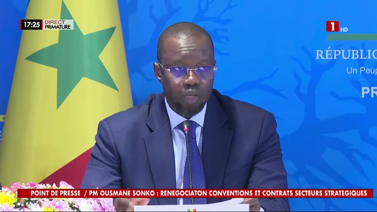 ICS : LE PM OUSMANE SONKO ÉVOQUE UNE PERTE DE 1 075,9 MILLIARDS POUR LE SÉNÉGAL