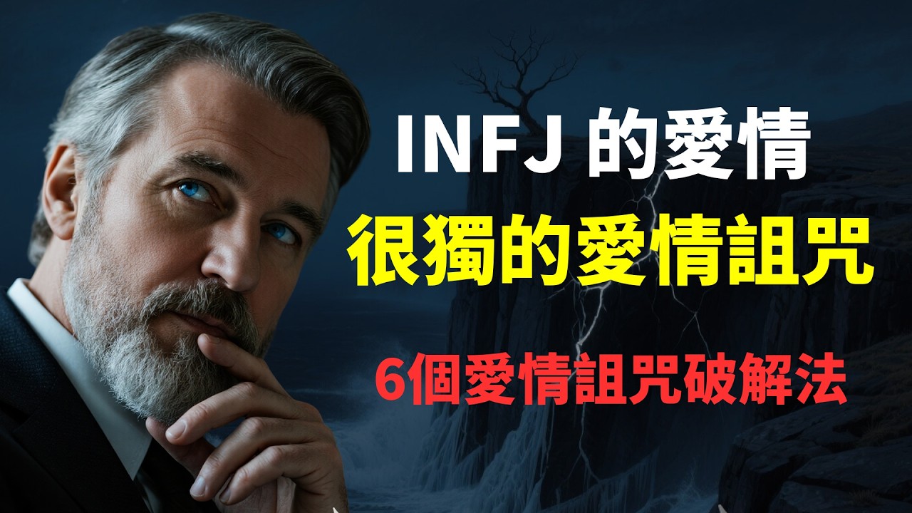一部影片講透什麼是INFJ，且INFJ的愛情詛咒是什麼。送你6個愛情詛咒破解法，助你覺醒強大且幸福