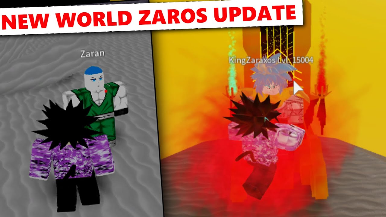 NEW WORLD ZAROS & NEW MOVES (UPDATE) | DBZ Final Stand