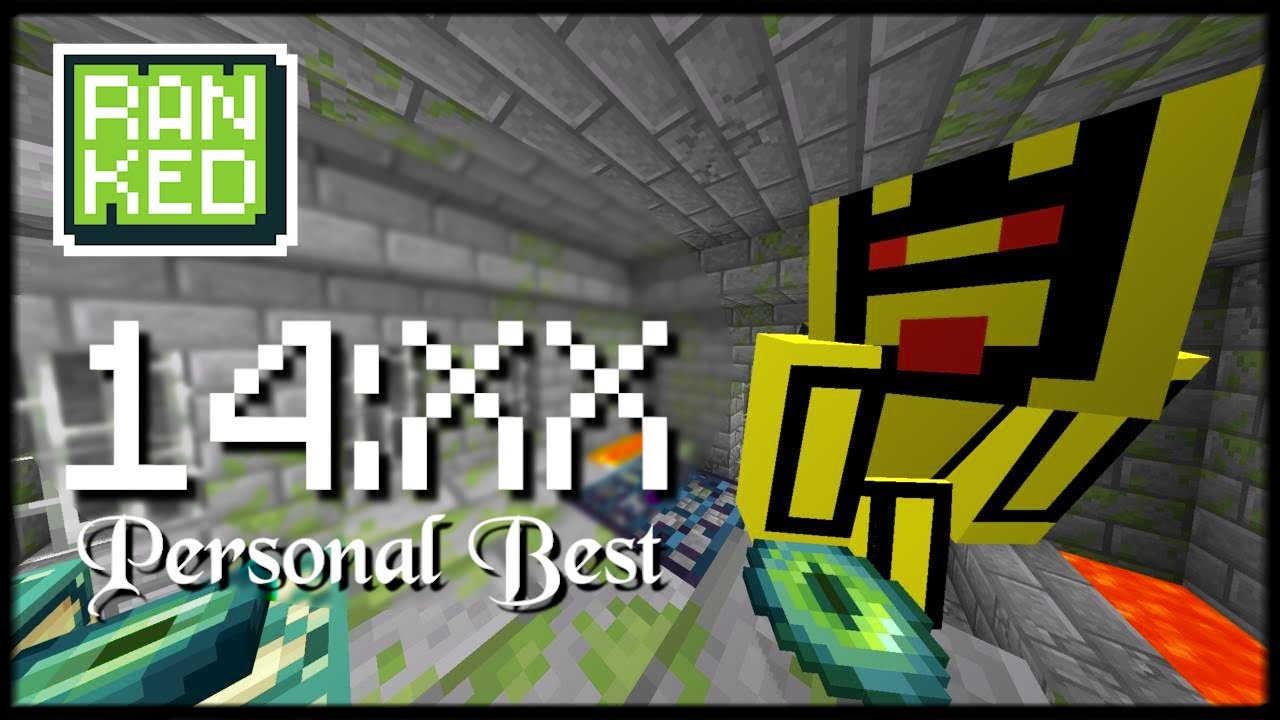 Beating Minecraft in Under 15 Minutes!! | MCSR RANKED