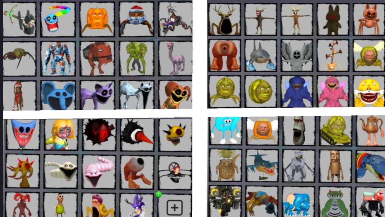 Sandbox in Space Added New Update Poppyplaytime VS Italian Brainrot VS Zoochosis OR Zoonomaly 