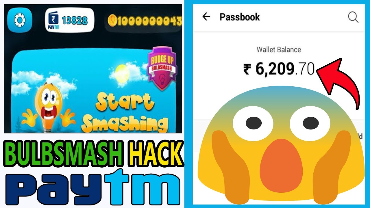 Bulbsmash game hack paytm cash  || Hindi 2017