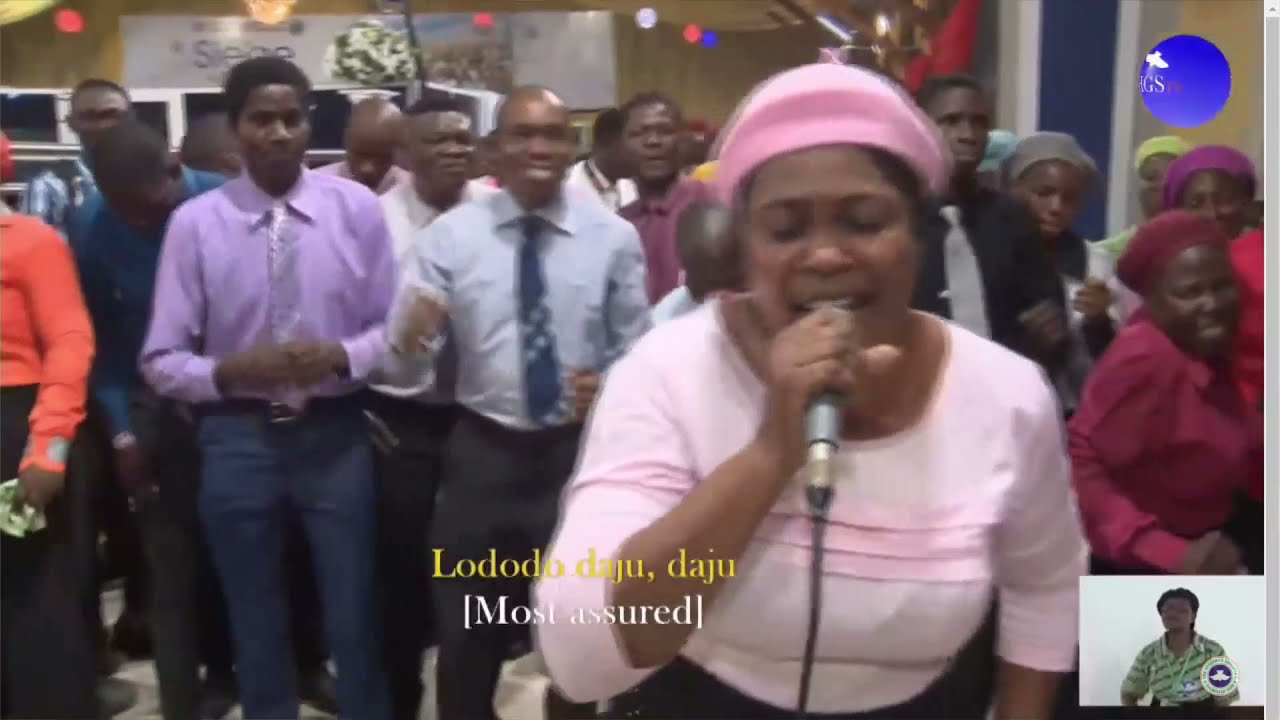 MASS CHOIR MINISTRATION  AT THE SIEGE IS OVER (RCCG HOLY GHOST CONGRESS 2021) FUNKE BADA