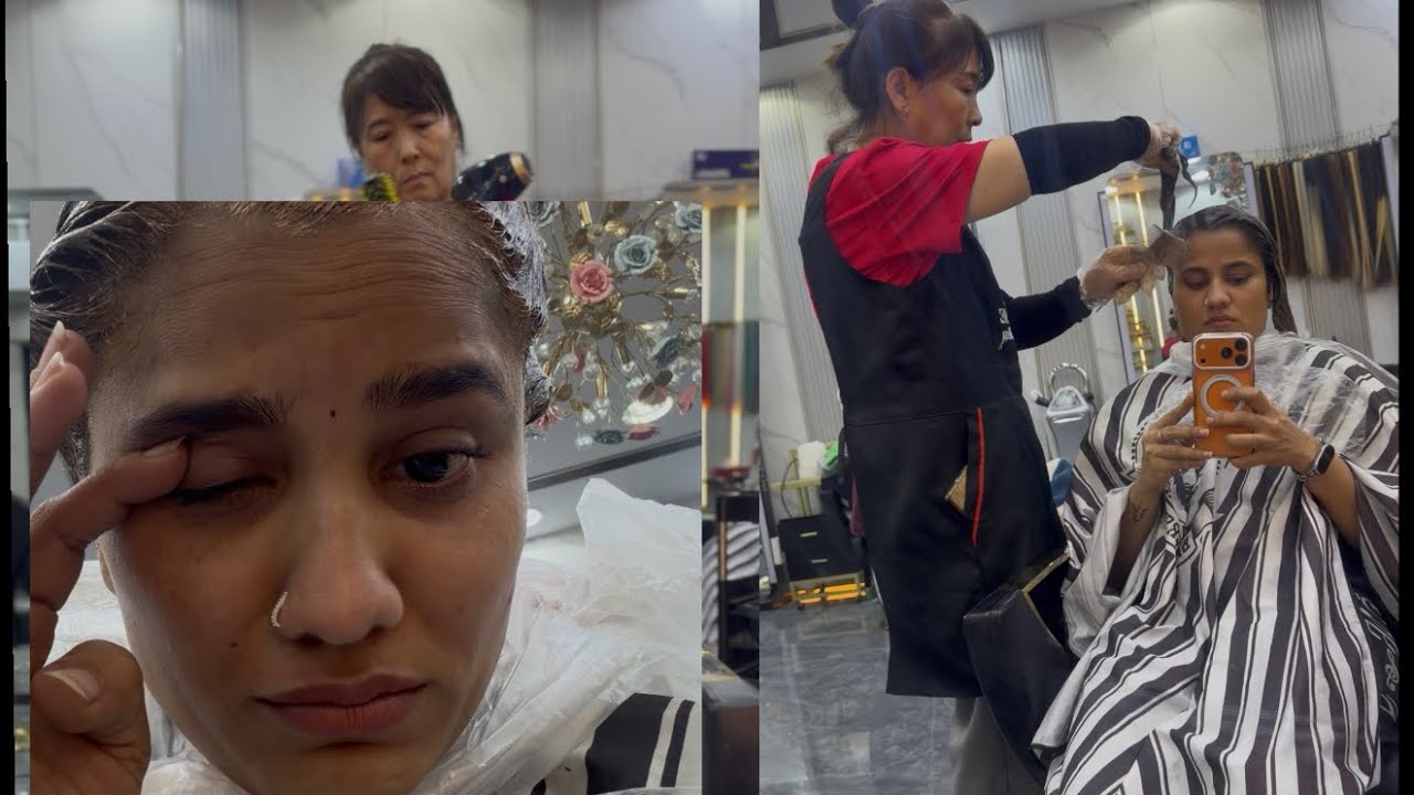 Hair colour ചെയ്തു കരയേണ്ടി വന്നു 🥲🥲🥲
