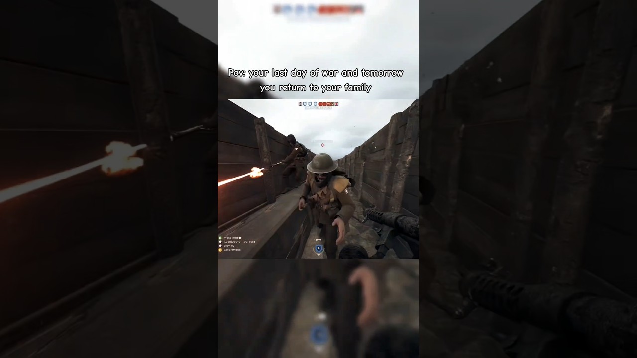 Pov: Your Last Day at War