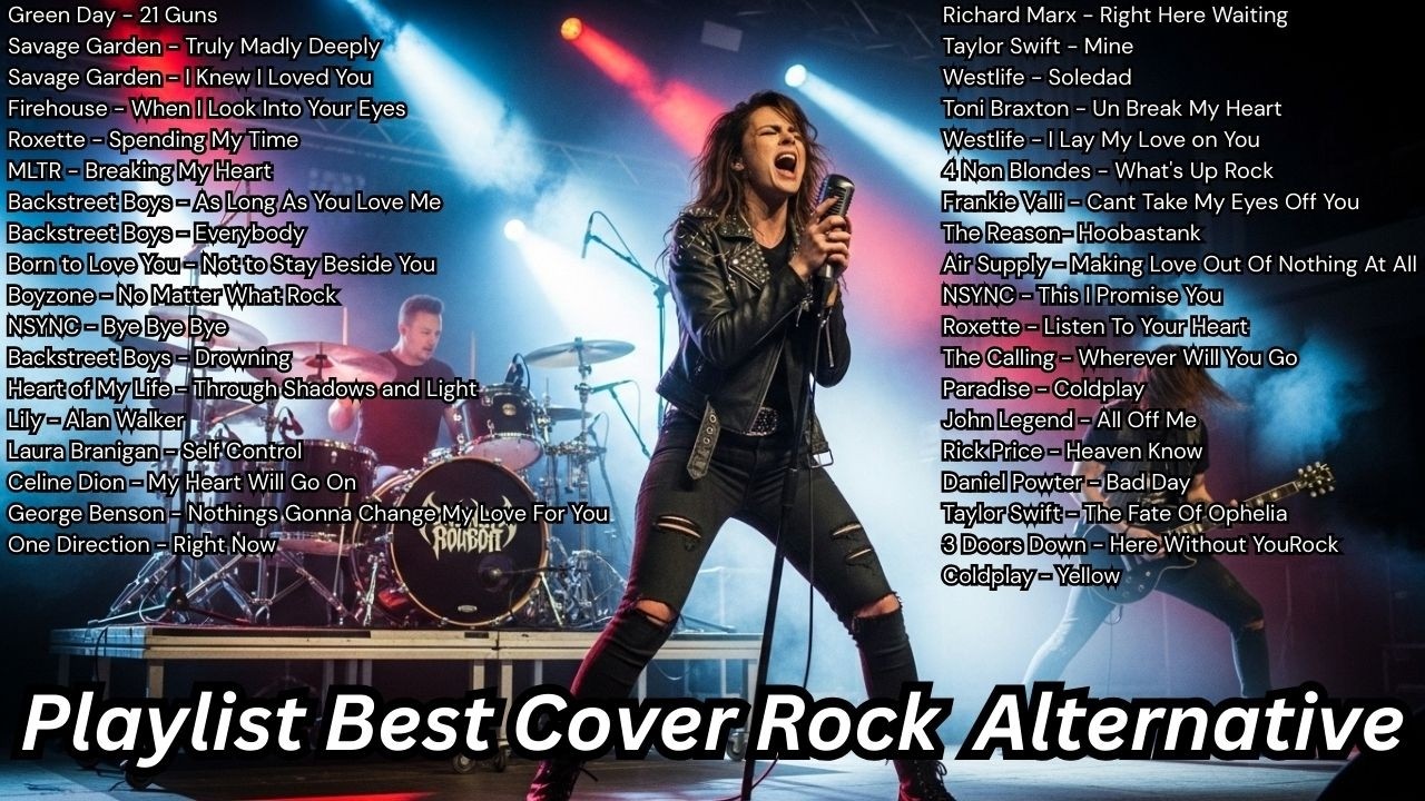 [Playlist] Alternative Rock Covers | Emotional Rock Songs Collection