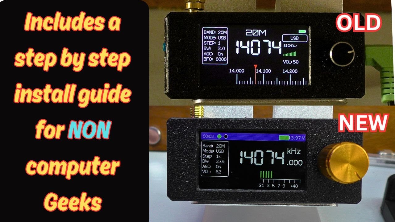 Mini Spy Radio SI4732. How I upgraded the firmware. PLEASE TRY LATEST VERSION AND NOT 0.28