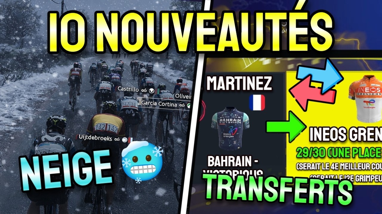10 NOUVEAUT&Eacute;S pour le jeu TOUR DE FRANCE 2026 🚴&zwj;♂️🟡⚫ !