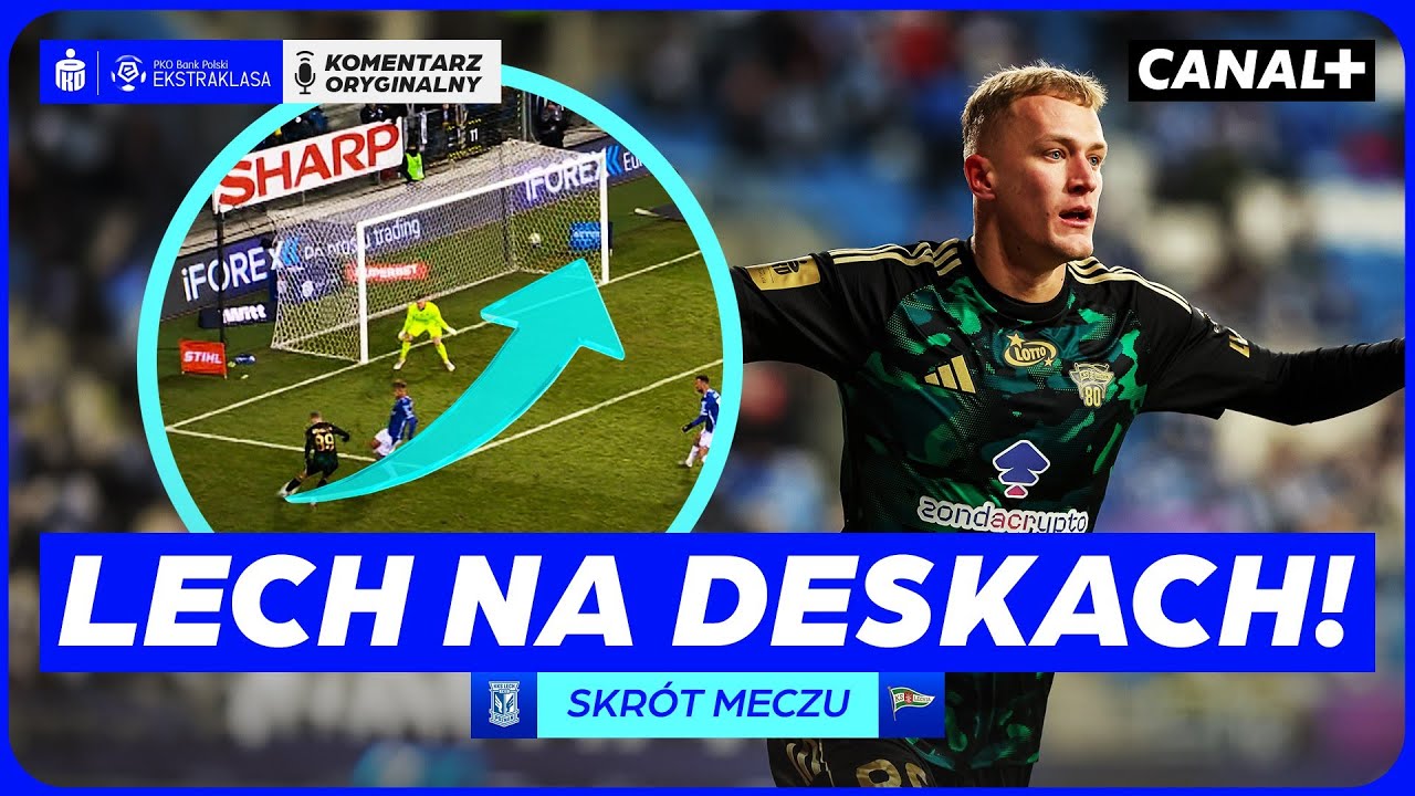 SZOK W POZNANIU! ABSURDALNE BŁĘDY, KOLEJORZ W ROZSYPCE! LECH - LECHIA, SKRÓT MECZU