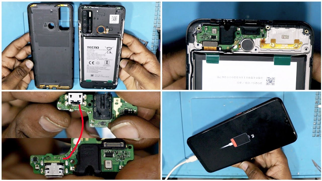 techno pouvoir 4 charging problem / techno pouvoir 4 charging port change