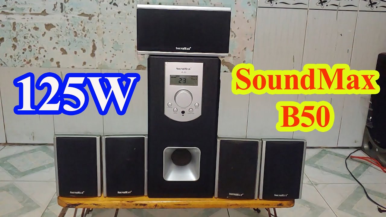 Nghe nhạc, xem phim với dàn 5.1 SoundMax B50 sẽ ra sao?