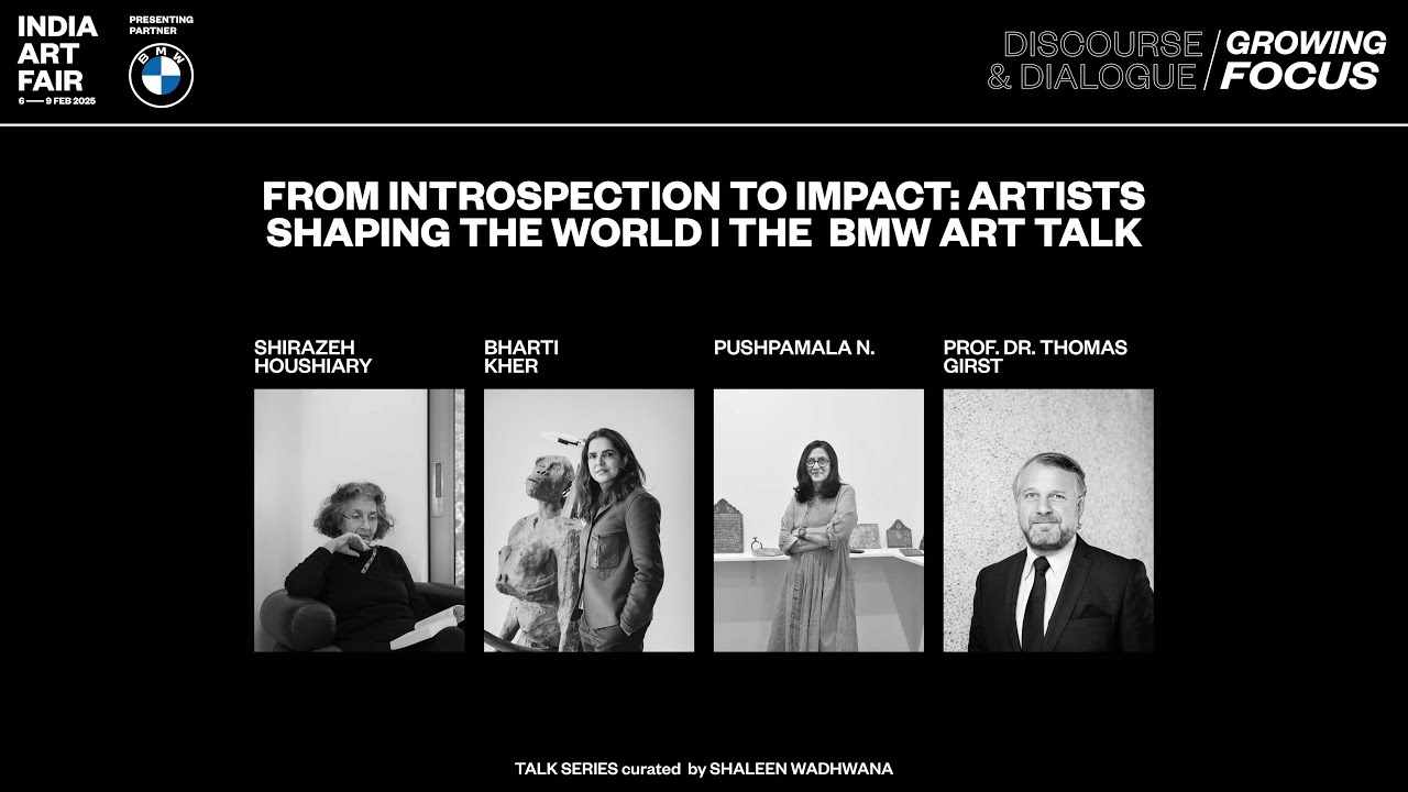 From Introspection To Impact : Artists Shaping The World | The BMW Art Talk