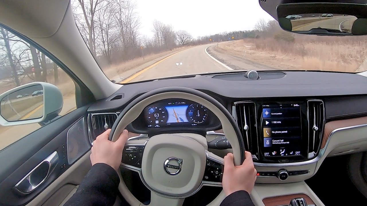 2020 Volvo V60 Cross Country T5 - POV Test Drive (Binaural Audio)