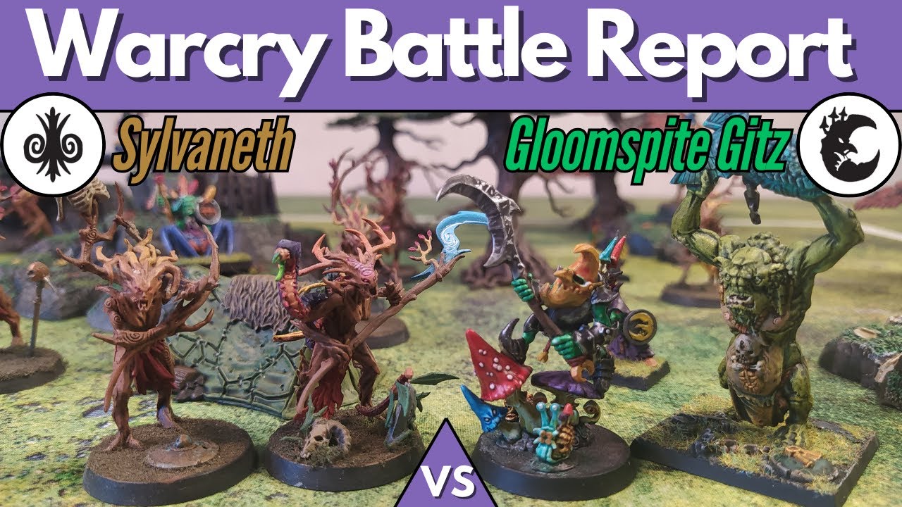 Gloomspite Gitz vs. Sylvaneth - Warcry Battle Report