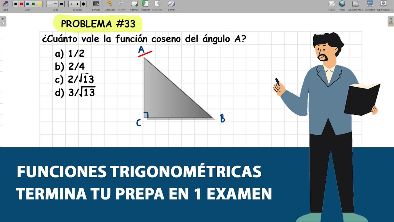 (33/40) Curso termina tu prepa en 1 examen. COLBACH. Matemáticas