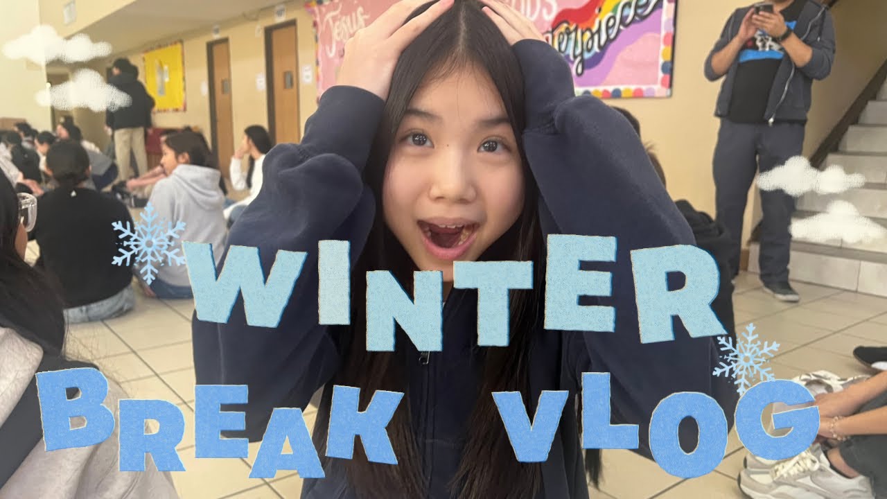 winter break vlog || sophomore year