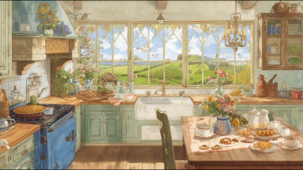 Slow Morning Ambience | Calm Piano & Cozy Morning Light