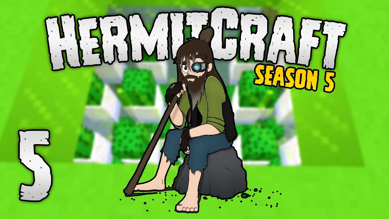 HermitCraft 5 - #5 | THE MEGA CACTUS! 🎍 [Minecraft 1.12]
