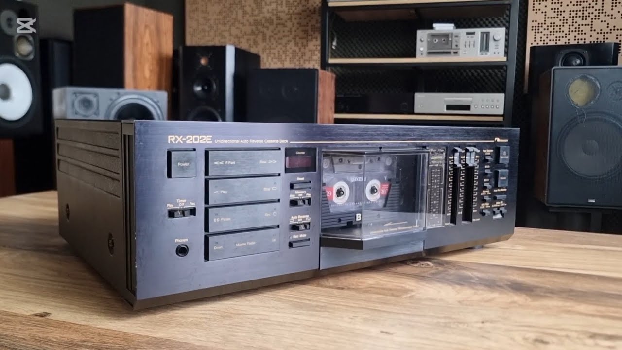 Magnetofon Nakamichi RX 202E - czegoś takiego nie widziałeś !