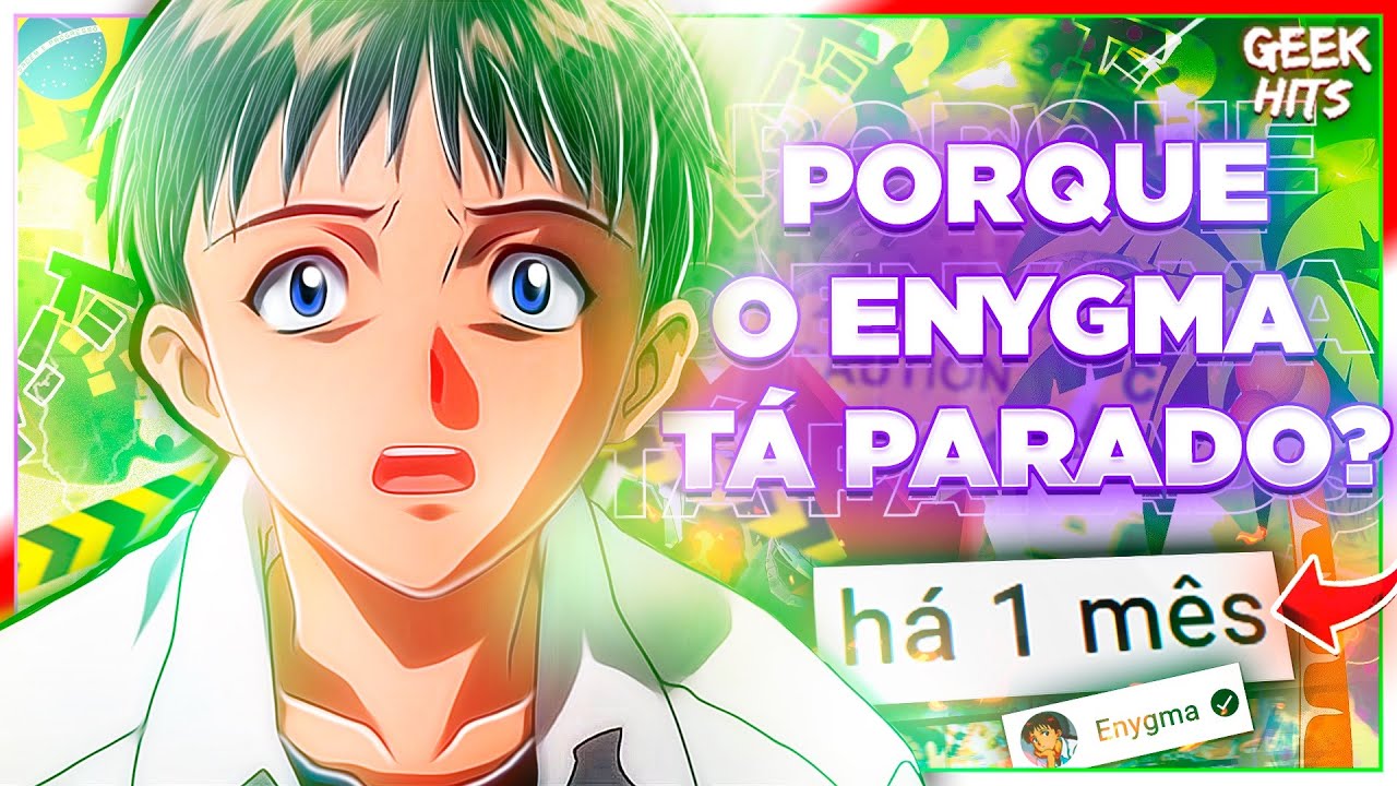 🛑 ENYGMA REVELA O MOTIVO DE NÃO ESTAR POSTANDO RAPS + QUANDO O ENYGMA VOLTA COM AS MÚSICAS GEEK HITS
