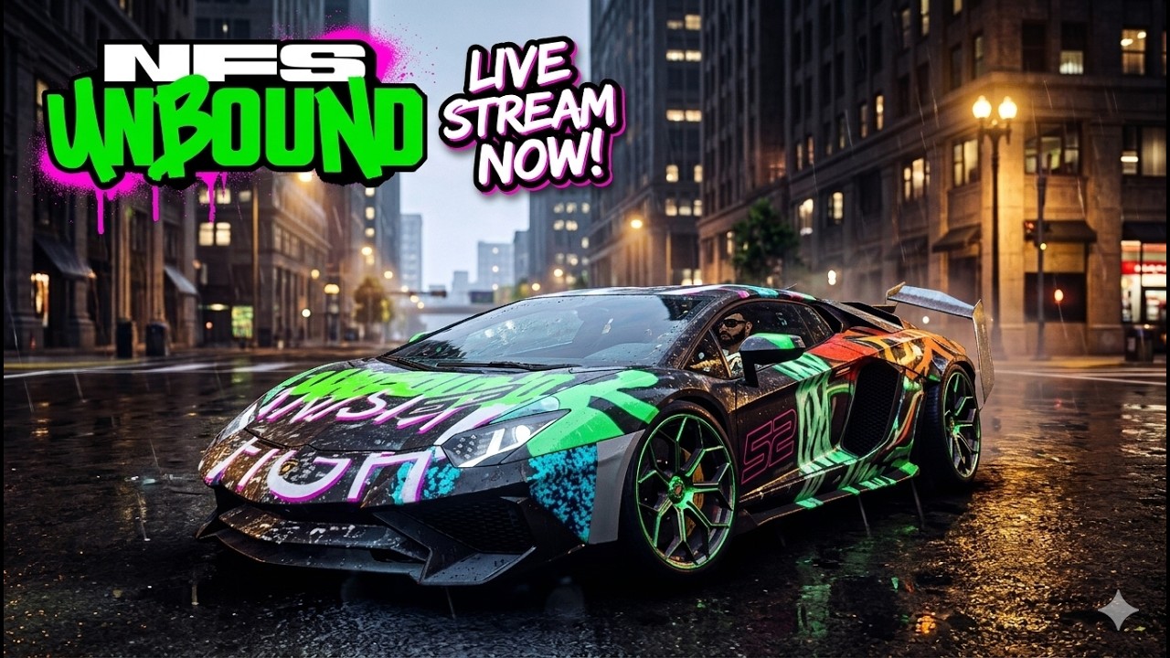 NEED FOR  SPEED UNBOUND GAMEPLAY | TRAVELLING BUNNY LIVE GAMING