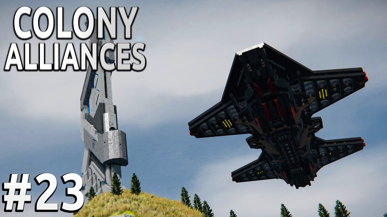 Space Engineers - Colony ALLIANCES! - Ep #23 - REMNANT HUNT!