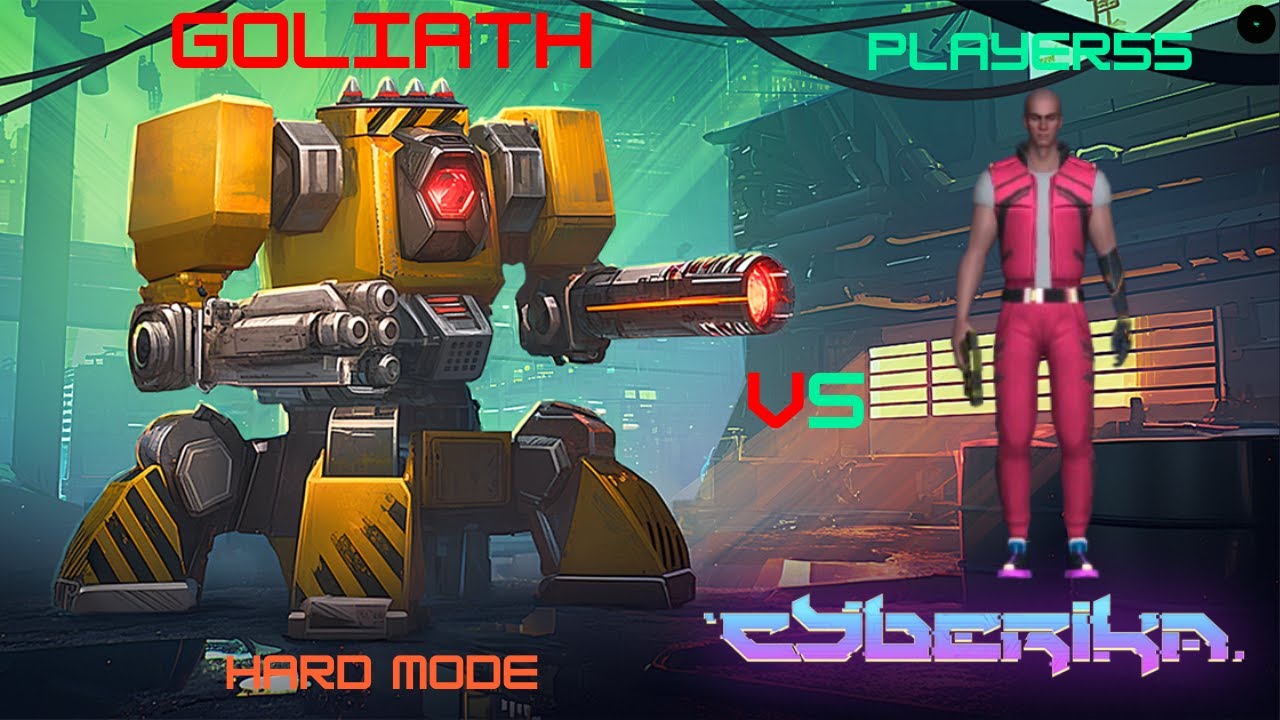 Goliath Hard Mode fight with ZM-ZMs | Cyberika