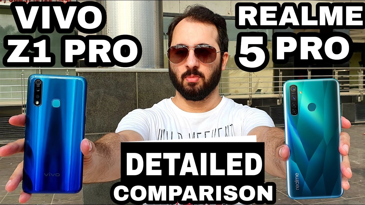 Realme 5 Pro vs Vivo Z1 Pro Detailed Comparison|Camera, Gaming, Performance|