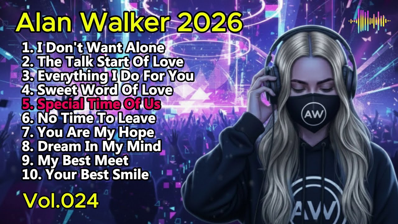 🎧 Alan Walker 2026 DJ Remix Full Bass Style EDM | Top Love Song Playlists 2026 #remix #music #edm