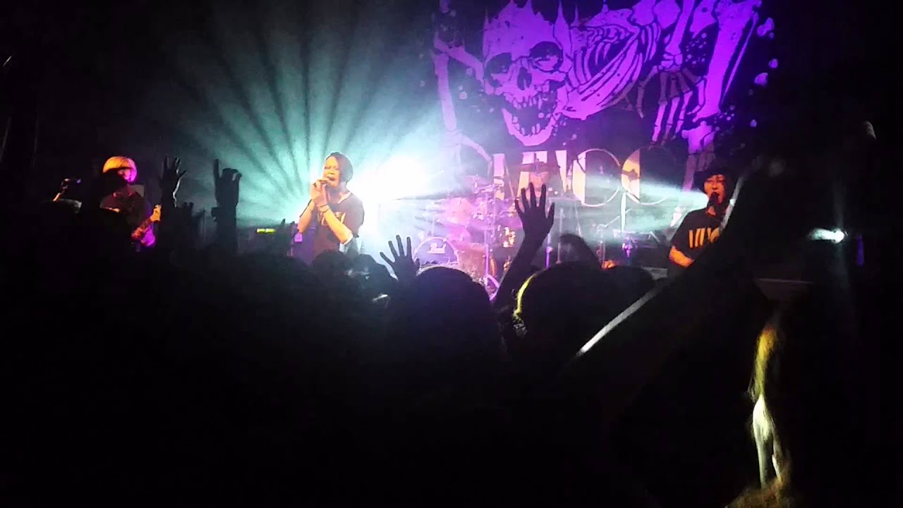MUCC ムック - Saishuu Ressha 最終列車 and Ranchuu 蘭鋳 live @ Zeche Carl Essen, Germany 22.05.2015