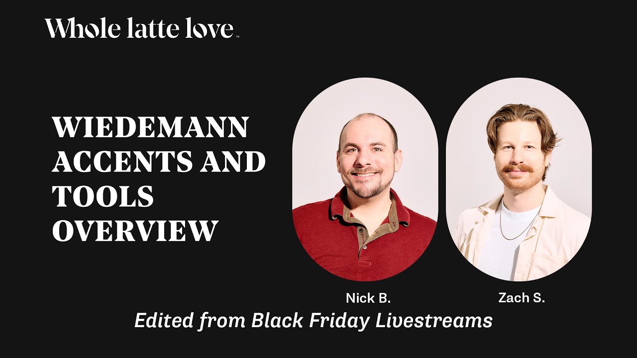 Wiedemann Accents & Tools Overview
