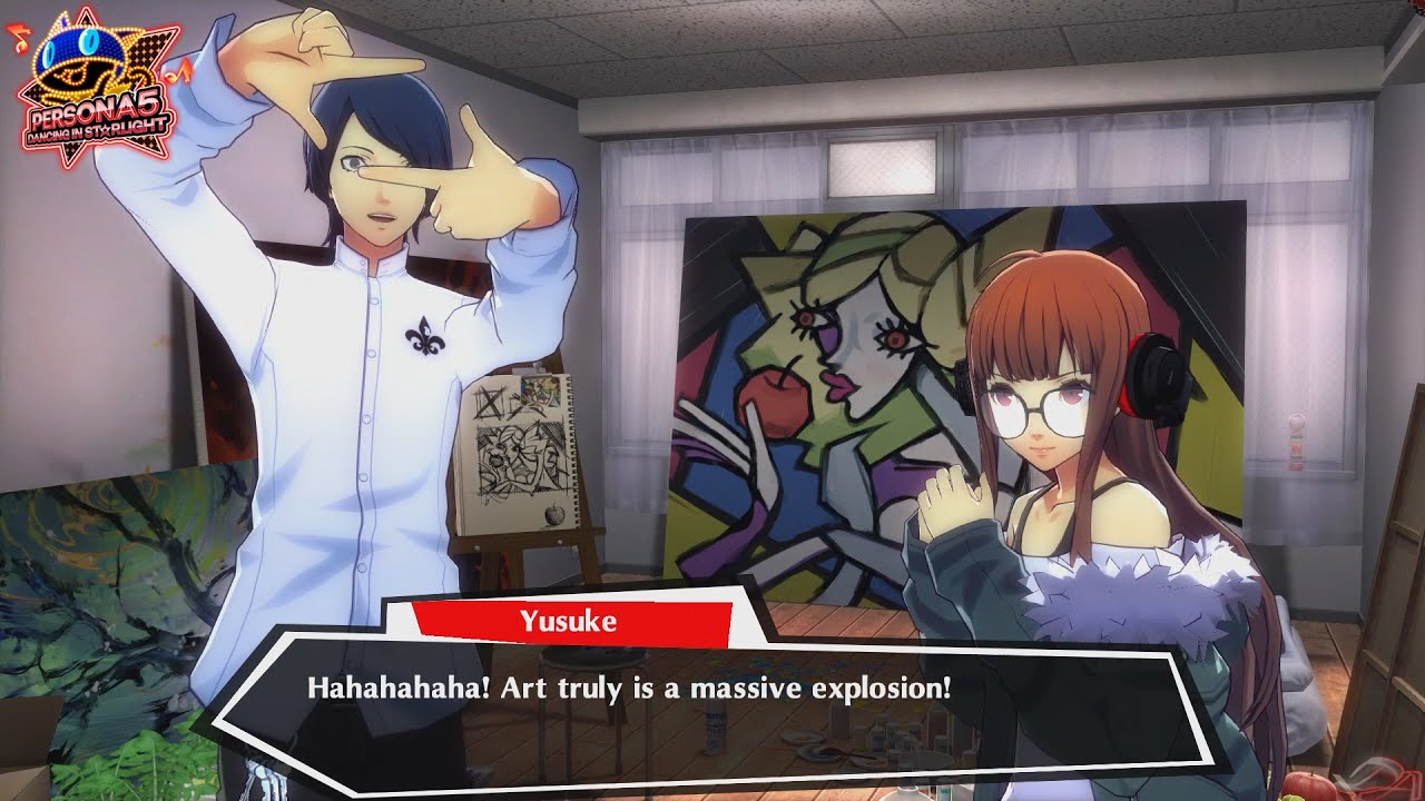 Юсукэ Китагава (Император) Светские мероприятия 1-8 | Persona 5: Dancing in Starlight