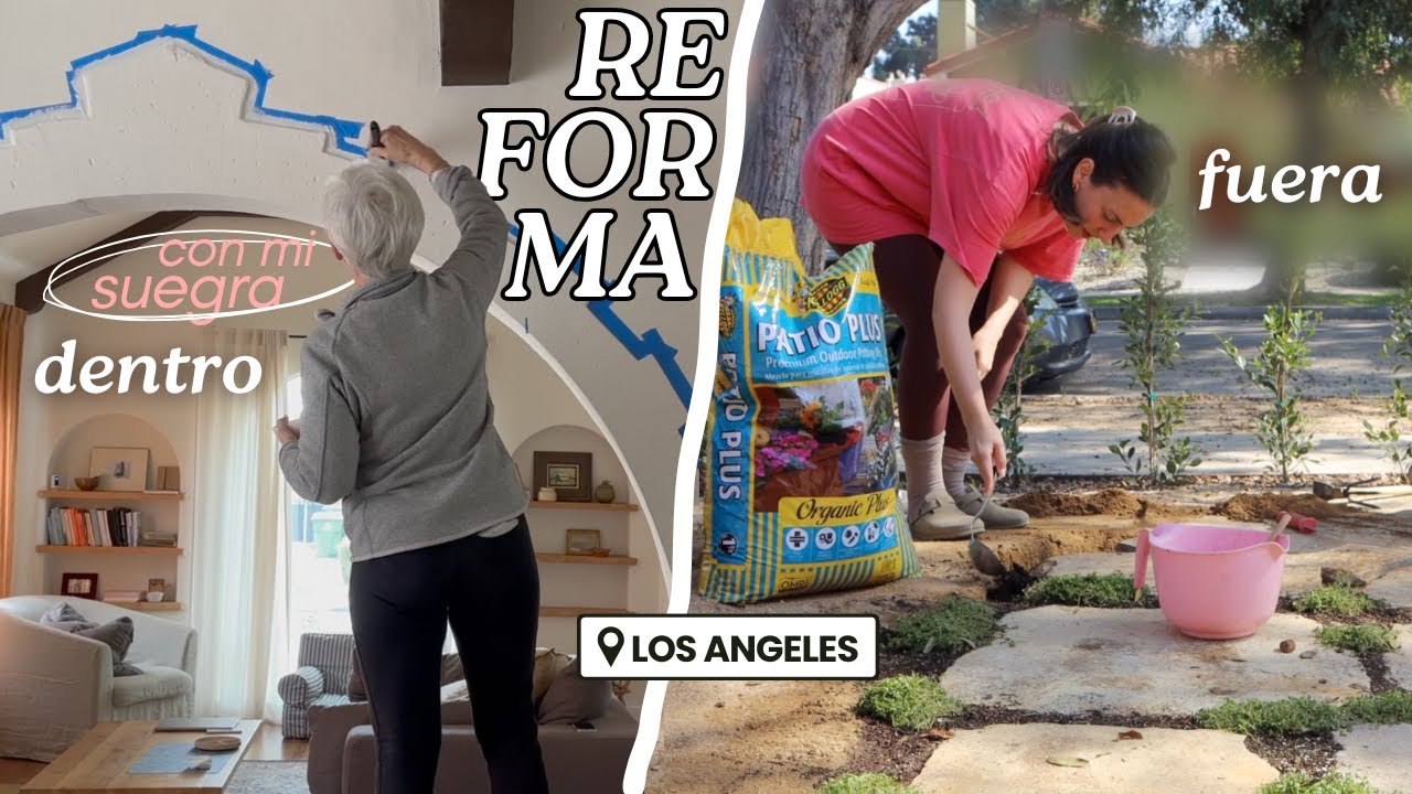 LIFE LATELY!! Terminamos la reforma, jardinería con mi suegra y proyectos en casa!!!