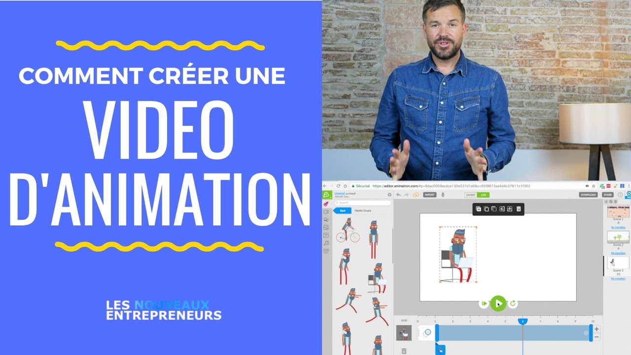 👩‍💻 Comment créer une vidéo d'animation soi-même