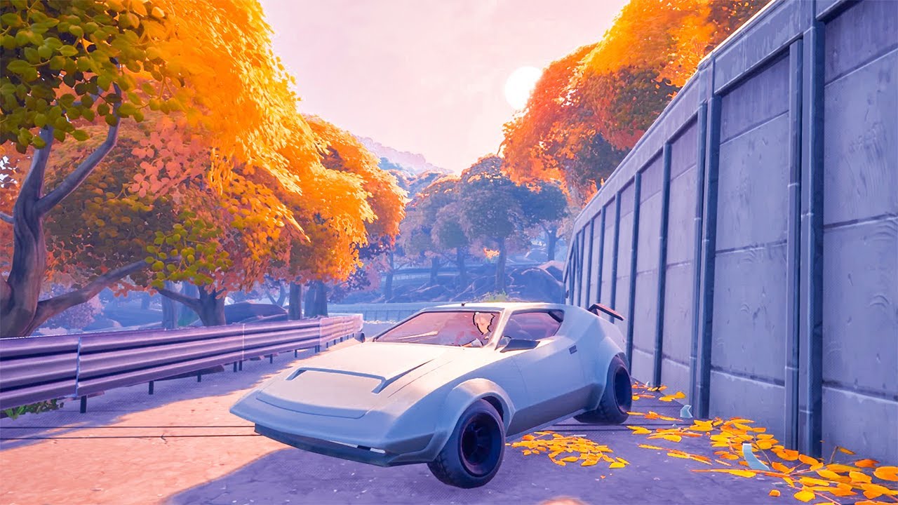 Fortnite Chapter 2 Creative: Initial D Irohazaka Mountain Drifting Car Racing Map Full Gameplay