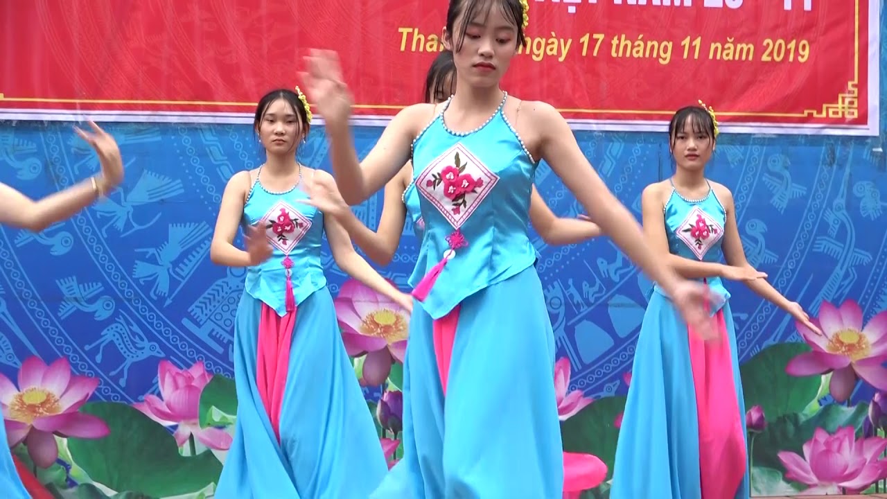 Văn nghệ 20.11 Trường THPT Thanh Hà 2019 | Gió gánh đò đưa - Lớp 12N