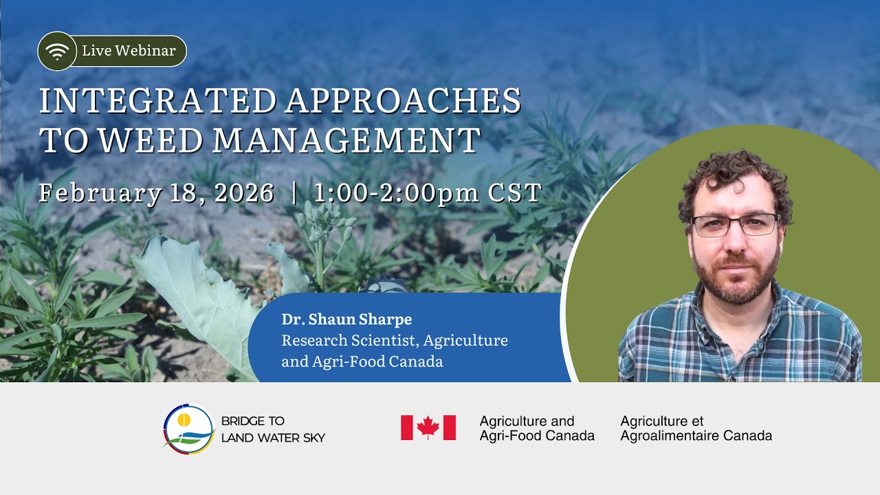 Integrated Approaches to Weed Management with Dr. Shaun Sharpe