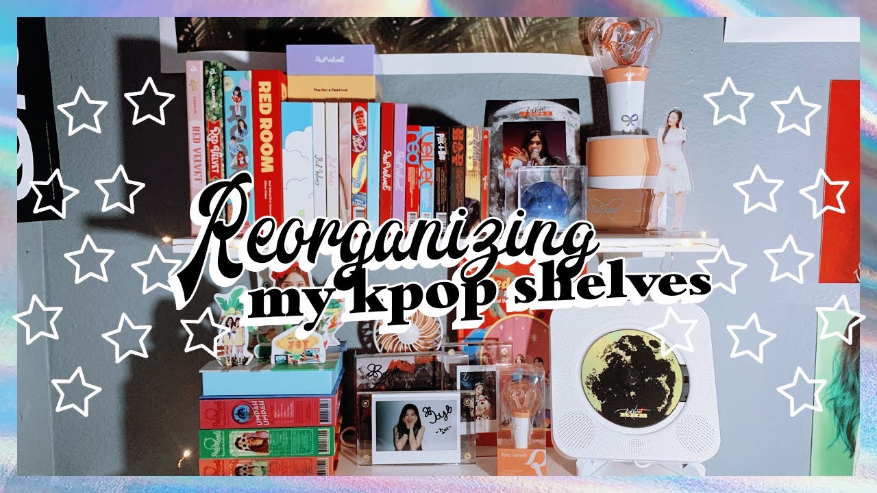 Reorganizing My Kpop Shelves ☆ Astronord CD Player Unboxing