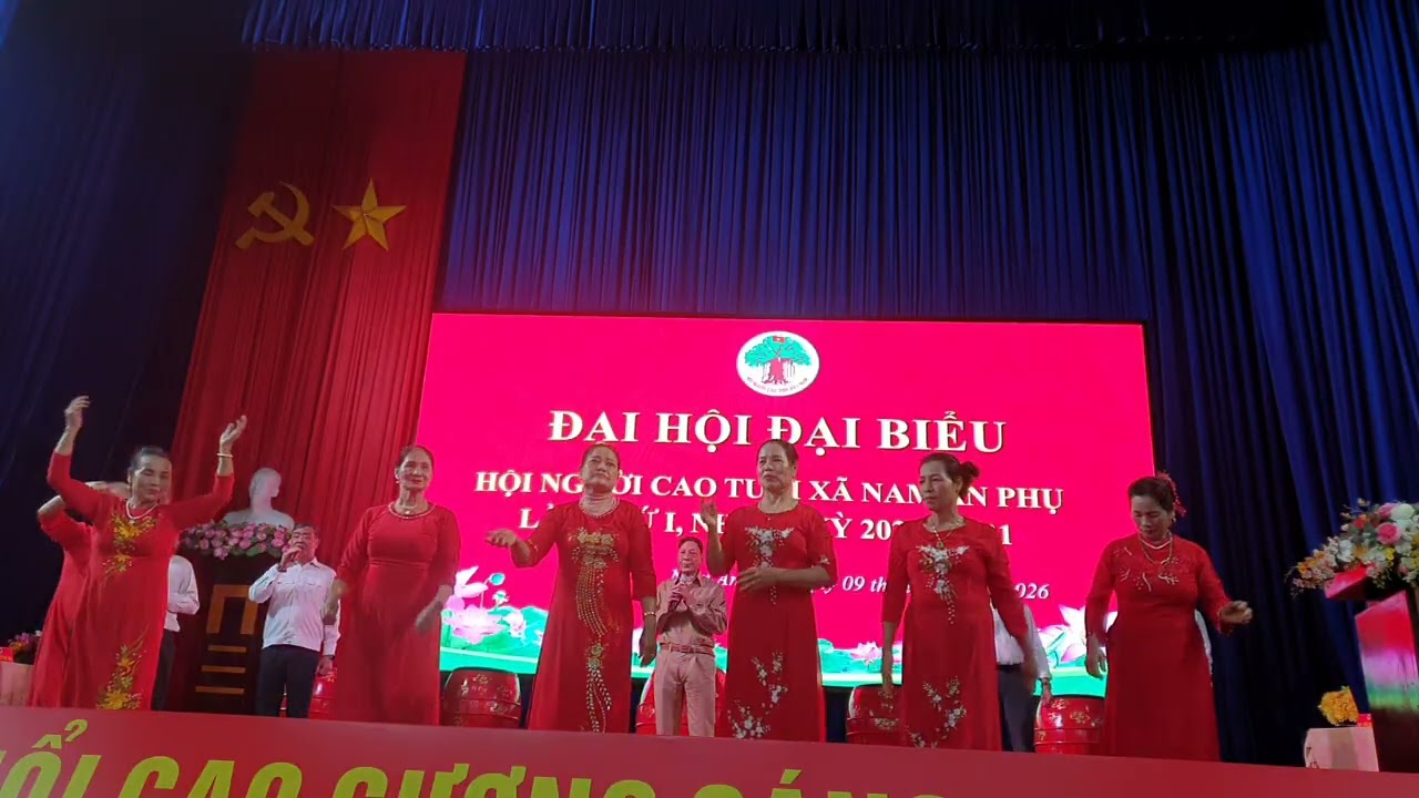 Văn nghệ.Chào mừng đại hội nct xã nam an phụ hải phòng 
