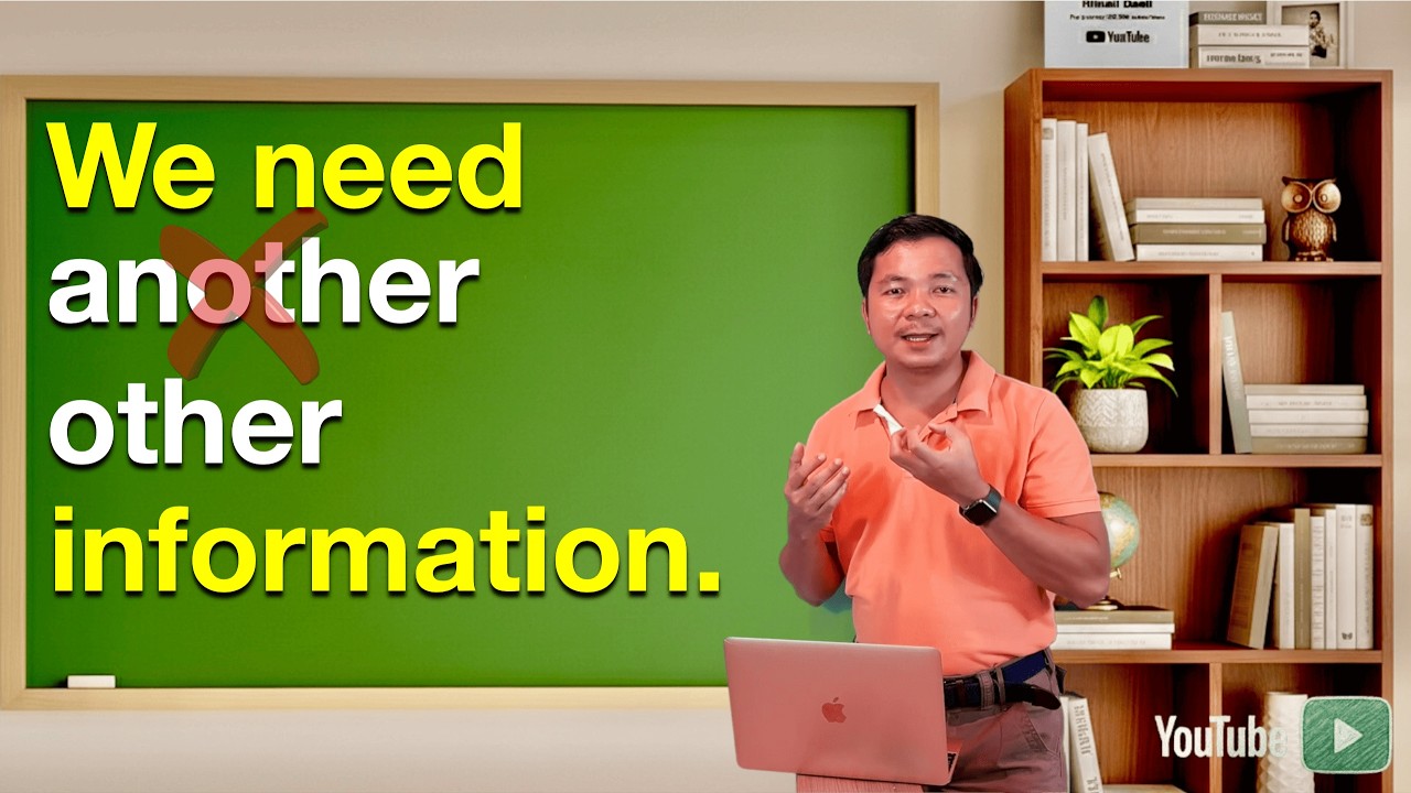 another, other, others, the other, the others, one, ones: Part 2 - Grammar Level A2 - Eps 8