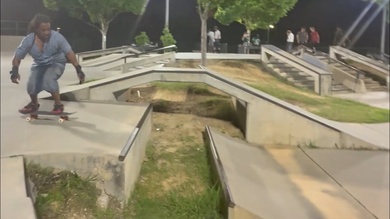 Skating the Biggest gap of my life at 43 ⚠️from flat to flat 😤don’t miss this once in a lifetime vid