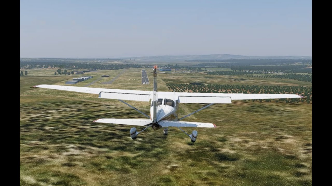Cessna 172 Crosswind Crab Landing at Cessnock NSW (YCNK) | Full Approach & Landing | X-Plane 12