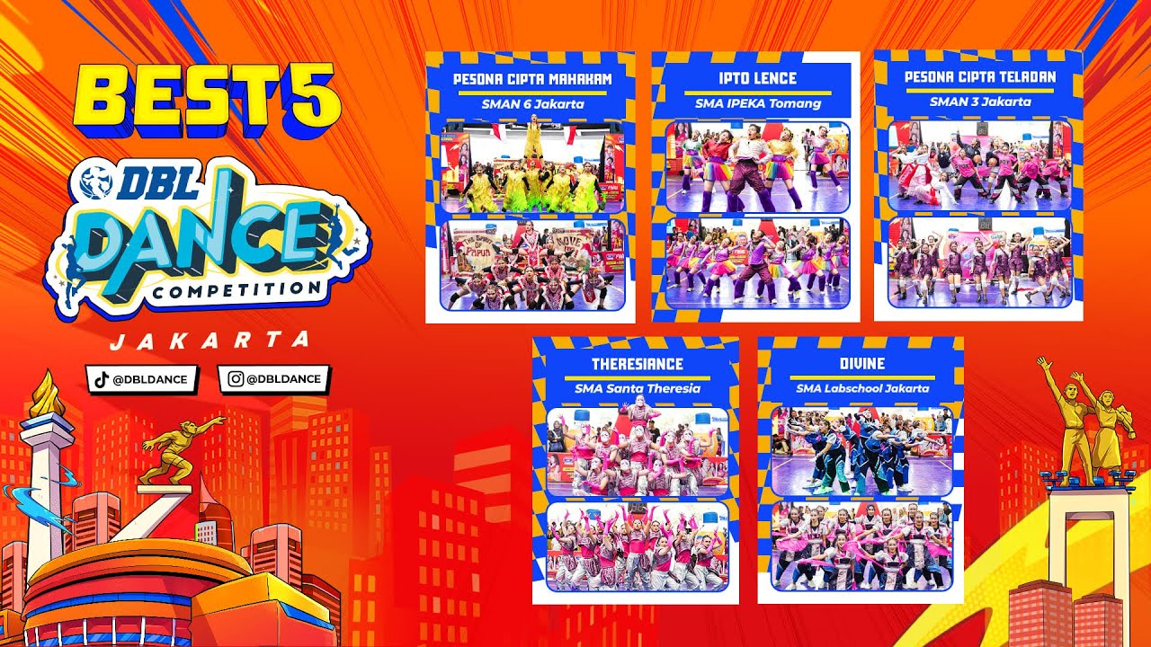 BEST 5 DBL DANCE COMPETITION DKI JAKARTA