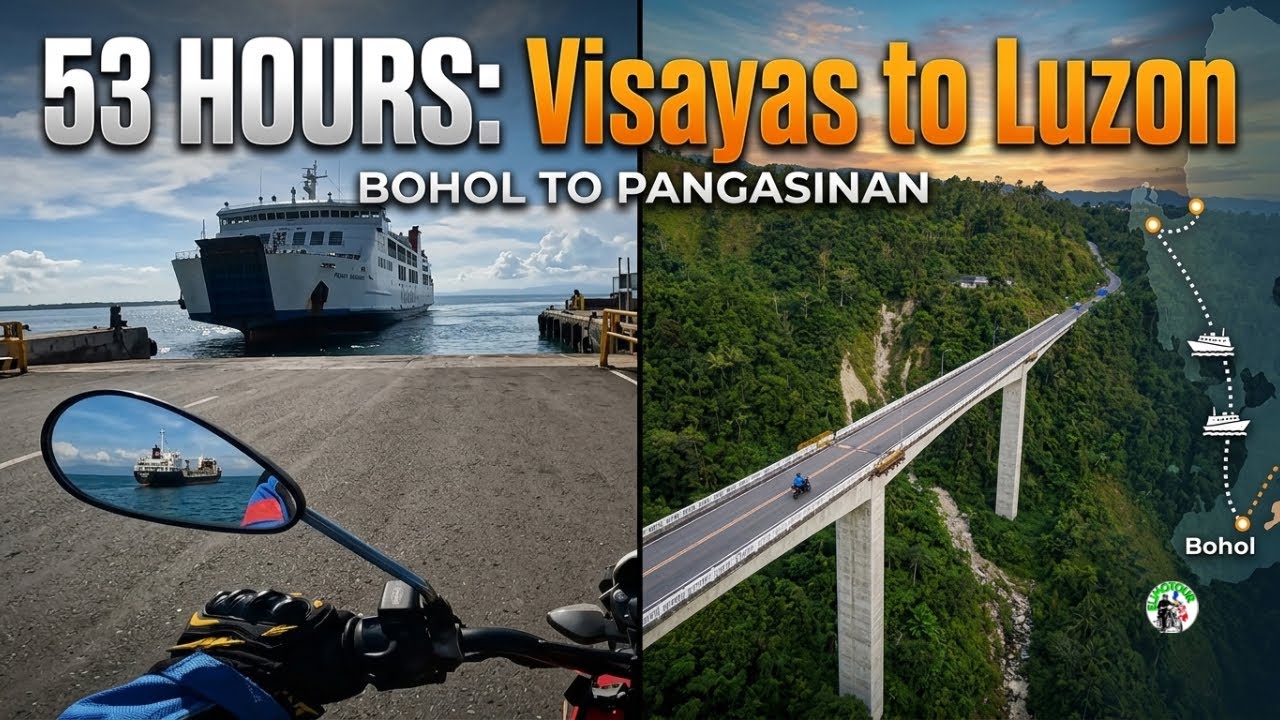 BOHOL TO PANGASINAN: 53 Hours of Epic Journey
